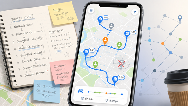 路線優化演算法：從旅行推銷員問題到實戰妥協
